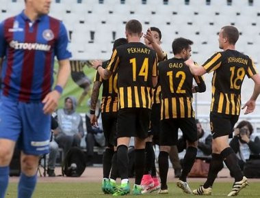 AEK: «Κιτρινόμαυροι... 5 αστέρων» κόντρα στην Κέρκυρα - «Κλείδωσε» θέση στα πλέι-οφ (φωτό)